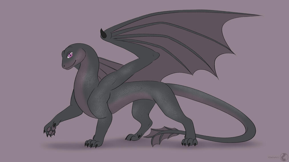 Granite Cliff Dragon (Dark)